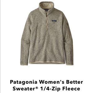 Better Sweater 1/4 Zip Patagonia